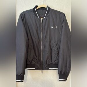Woman’s Black Bomber Jacket